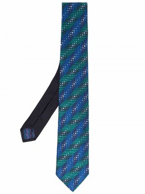 Жаккардовый галстук Missoni. Цвет: синий