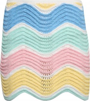 Юбка Crochet Skirt 'Pink/Multicolor', розовый Casablanca