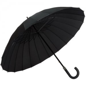 Зонт-трость , черный Amico. Цвет: черный/черный