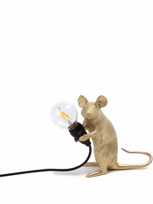 Лампа Mouse Seletti. Цвет: золотистый