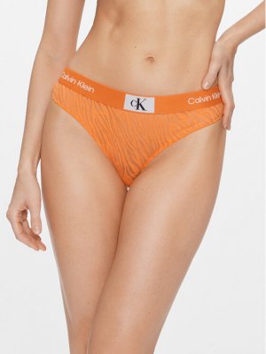Струнная танга , оранжевый Calvin Klein