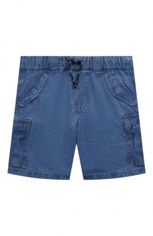 Джинсовые шорты Polo Ralph Lauren. Цвет: синий