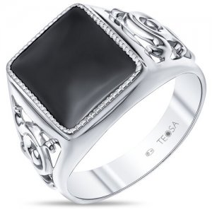 Серебряное кольцо с фианитом Т-115125 TEOSA