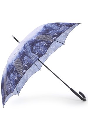 Зонт-трость с принтом POLLINI