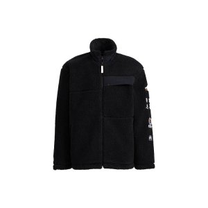 Neo Logo Casual Stand Collar Windbreaker Jacket Unisex Jackets Black HG9030 Adidas