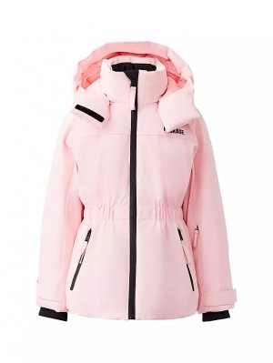 Эластичная пуховая лыжная куртка Moon-T для маленьких девочек и , цвет milkshake Mackage
