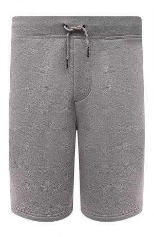 Хлопковые шорты Ralph Lauren. Цвет: серый