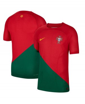 Мужская красная футболка сборной Португалии 2022/23, домашняя форма Vapor Match, аутентичное пустое джерси Nike