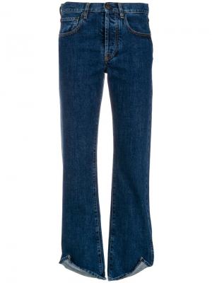 Расклешенные джинсы узкого кроя Ports 1961. Цвет: синий