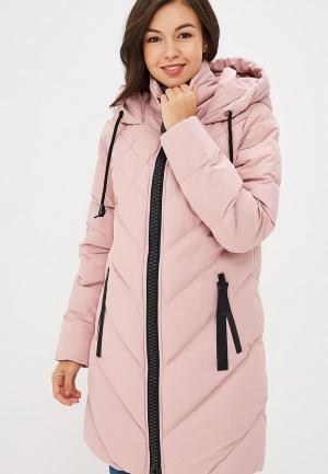 Куртка утепленная Regular. Цвет: розовый
