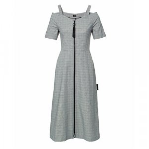 Платье , размер 36, серый NOLO. Цвет: серый