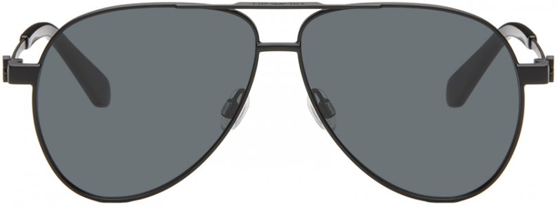 Черные солнцезащитные очки Ruston Off-White