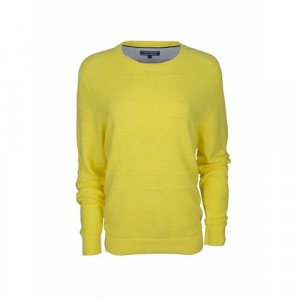 Пуловер , размер 50, желтый TOMMY HILFIGER. Цвет: желтый