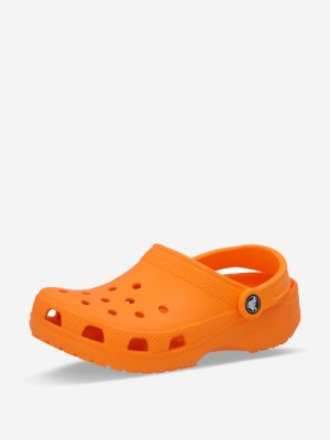 Сабо детские , Оранжевый Crocs. Цвет: оранжевый