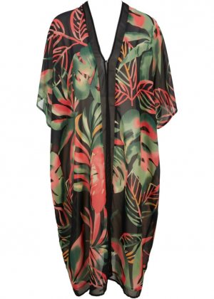 Пляжное платье-кафтан из переработанного полиэстера , зеленый Bpc Selection