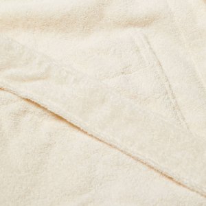 Махровый банный халат с капюшоном , кремовый Tekla Fabrics