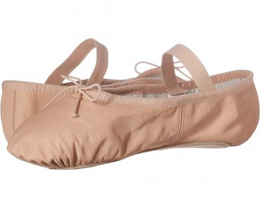 Кроссовки Dansoft Full Sole Leather Ballet Shoe, розовый Bloch