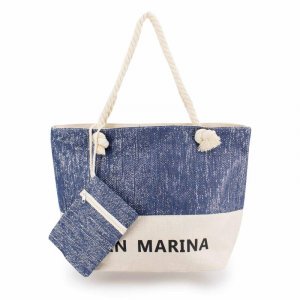 Пляжная сумка Christine Lame с металлизированной нитью Женский SAN MARINA