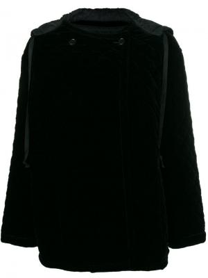 Стеганая куртка свободного кроя Ports 1961. Цвет: черный