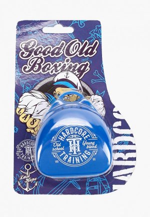 Капа Hardcore Training Good Old Boxing Mouthguarde. Цвет: синий