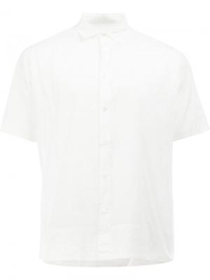 Рубашка с короткими рукавами 08Sircus. Цвет: белый