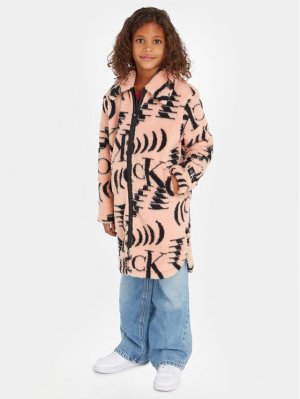 Переходное пальто стандартного кроя , розовый Calvin Klein