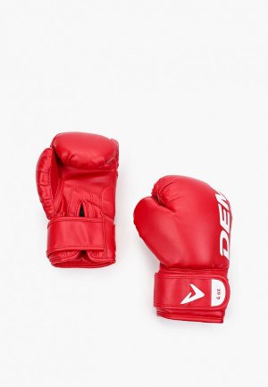 Перчатки боксерские Demix. Цвет: красный