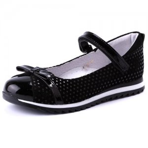 Туфли для девочек ELEGAMI 5-522301901,Черный,Размер 33. Цвет: черный