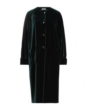 Легкое пальто CRISTINA BONFANTI. Цвет: темно-зеленый