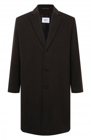 Пальто из шерсти и кашемира Palto. Цвет: зелёный