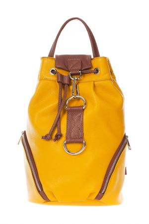 Backpack Massimo castelli. Цвет: yellow