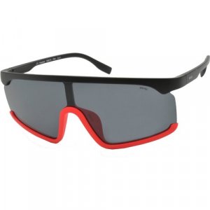Солнцезащитные очки T2007, черный, красный Invu. Цвет: черный/черный../красный