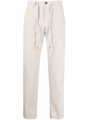 Зауженные брюки с кулиской Briglia 1949. Цвет: бежевый