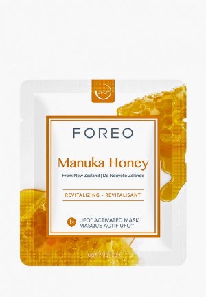 Набор масок для лица Foreo Manuka Honey, Омолаживающая, UFO/UFO mini, 6 шт. Цвет: прозрачный