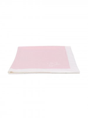 Трикотажное одеяло Baby Dior. Цвет: розовый