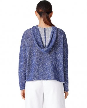 Пуловер Short Hoodie Pullover, цвет Iris Eileen Fisher
