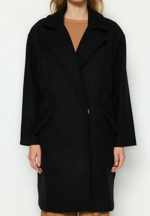 Классическое пальто , цвет black Trendyol