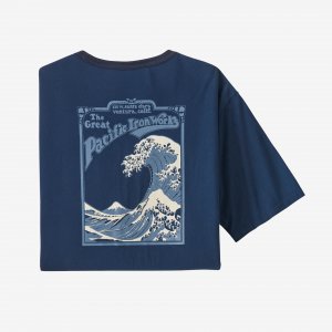 Мужская футболка с органическим карманом GPIW , синий Patagonia