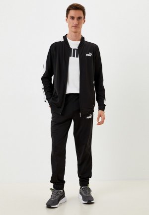Костюм спортивный PUMA Baseball Tricot Suit. Цвет: черный