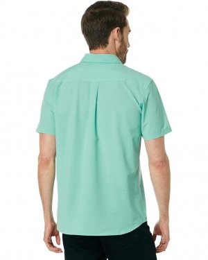 Рубашка O'Neill Trlvr UPF Traverse Solid Standard Short Sleeve Shirt, цвет Aqua Wash O'Neill