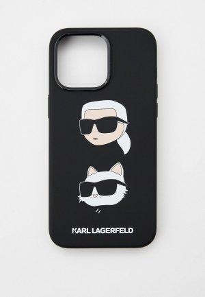 Чехол для iPhone Karl Lagerfeld 15 Pro Max. Цвет: черный