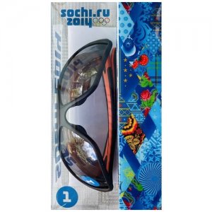 Солнцезащитные очки, овальные SOCHI 2014. Цвет: бежевый