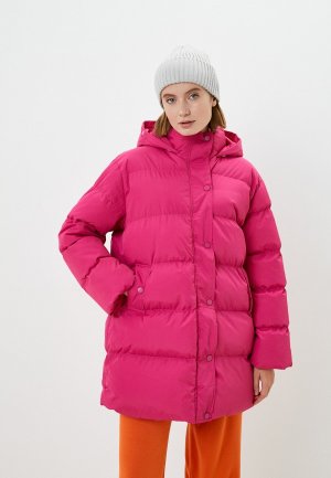 Куртка утепленная Euros Style. Цвет: розовый