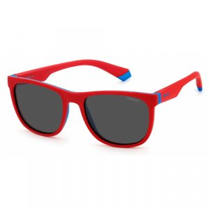 Солнцезащитные очки , красный Polaroid. Цвет: красный