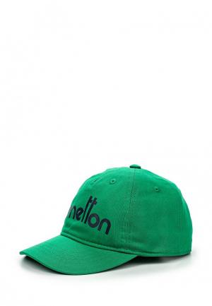 Бейсболка United Colors of Benetton. Цвет: зеленый