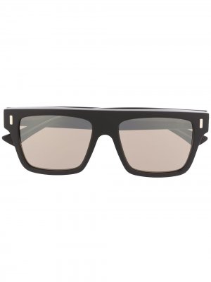 Солнцезащитные очки Kingsman в прямоугольной оправе Cutler & Gross. Цвет: черный