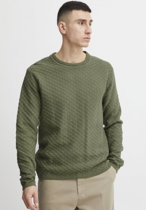 Вязаный свитер SOLID SDELIJAH, цвет deep lichen green