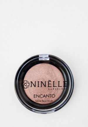 Румяна Ninelle с эффектом сияния ENCANTO, тон 433, Пыльный розовый, 2 г. Цвет: розовый