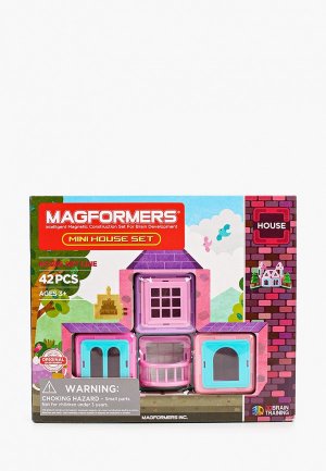 Конструктор Magformers Mini House Set 42. Цвет: разноцветный