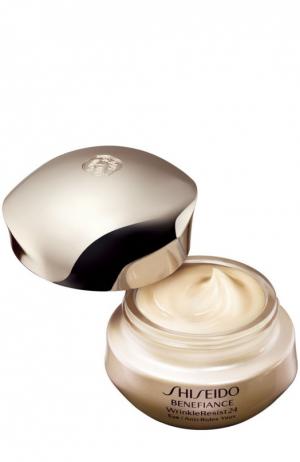 Крем для глаз с интенсивным комплексом против морщин Benefiance WrinkleResist24 Shiseido. Цвет: бесцветный